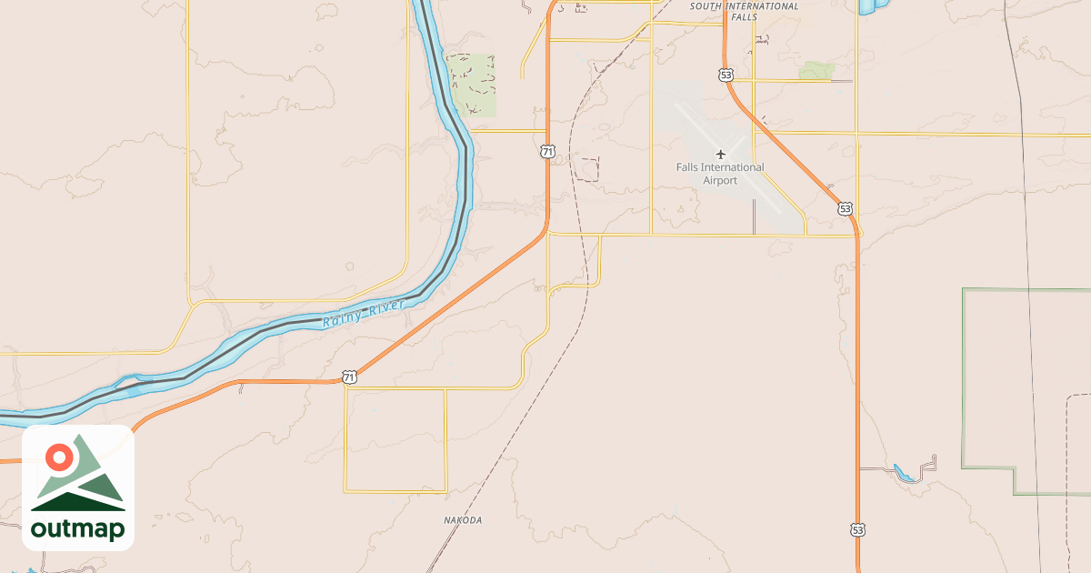Map of Blue Ox State Trail MS84.029
