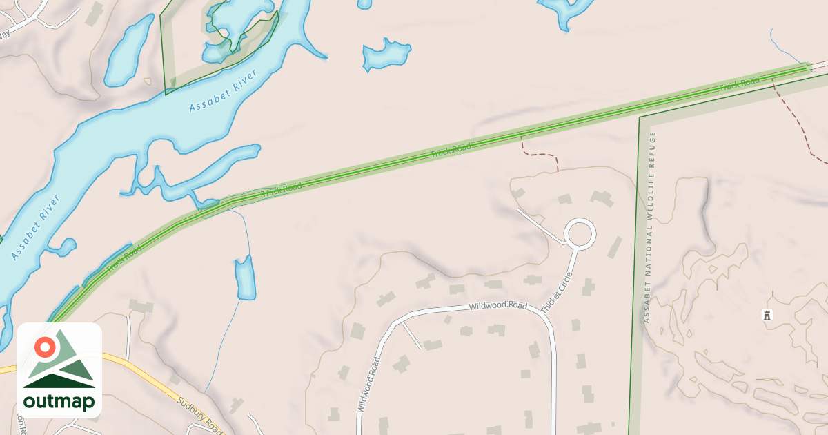 Map of Track Road