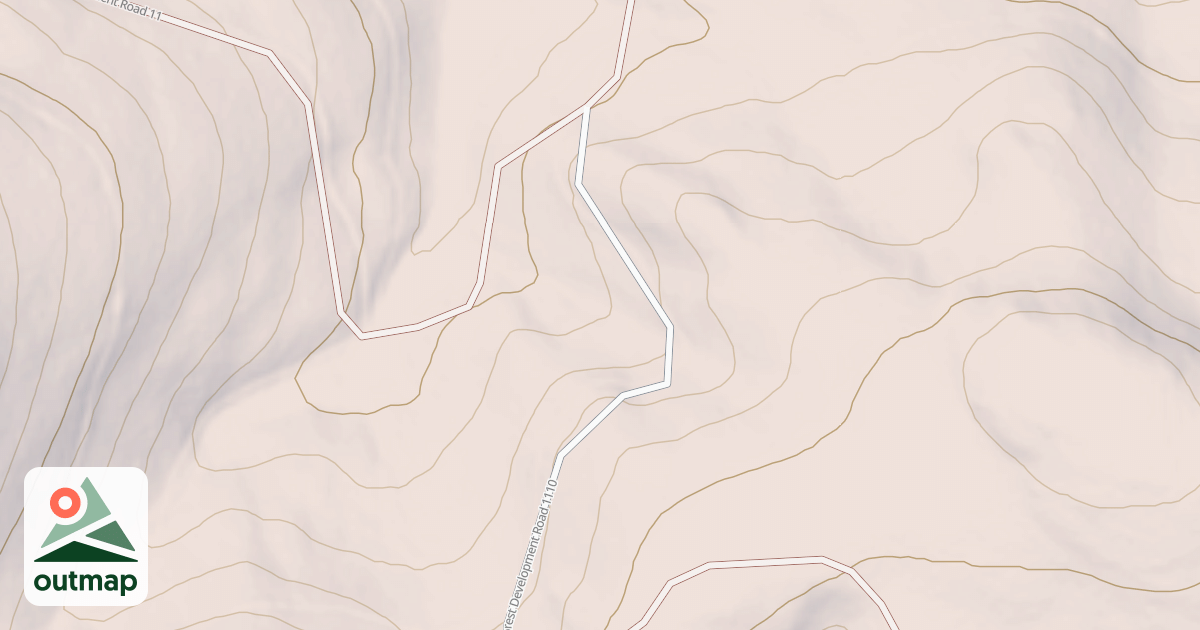 Map of DARK CANYON