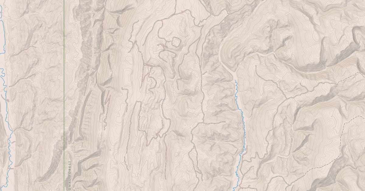 Map preview of HAMS FORK-BIG PARK