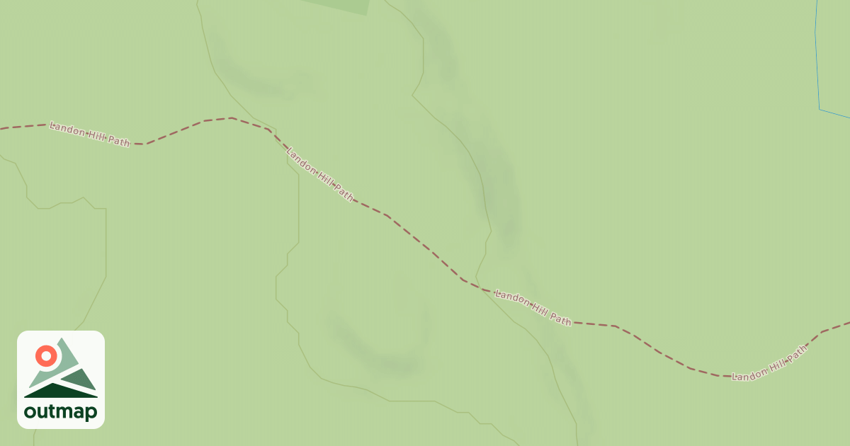 Map of Landon Hill Path
