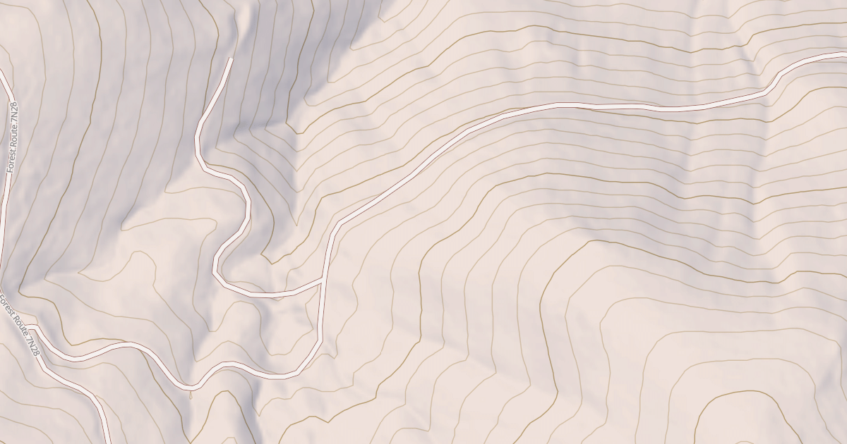 Map preview of USFS National Forest System Roads {A95D97A2-4FF5-42F1-AB14-9CC564A6DCD5}