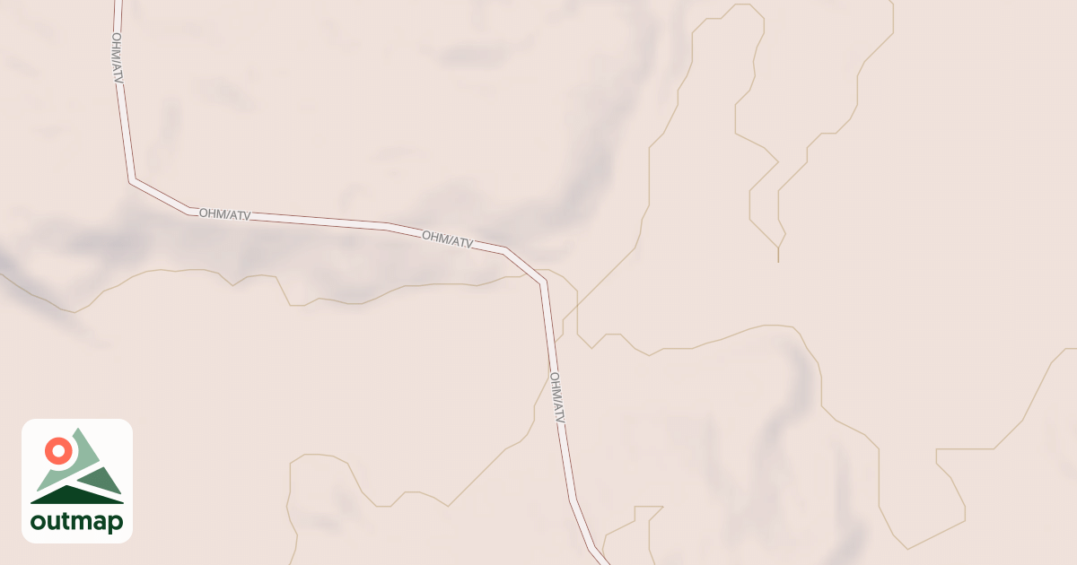 Map of Matthew Lourey State Trail
