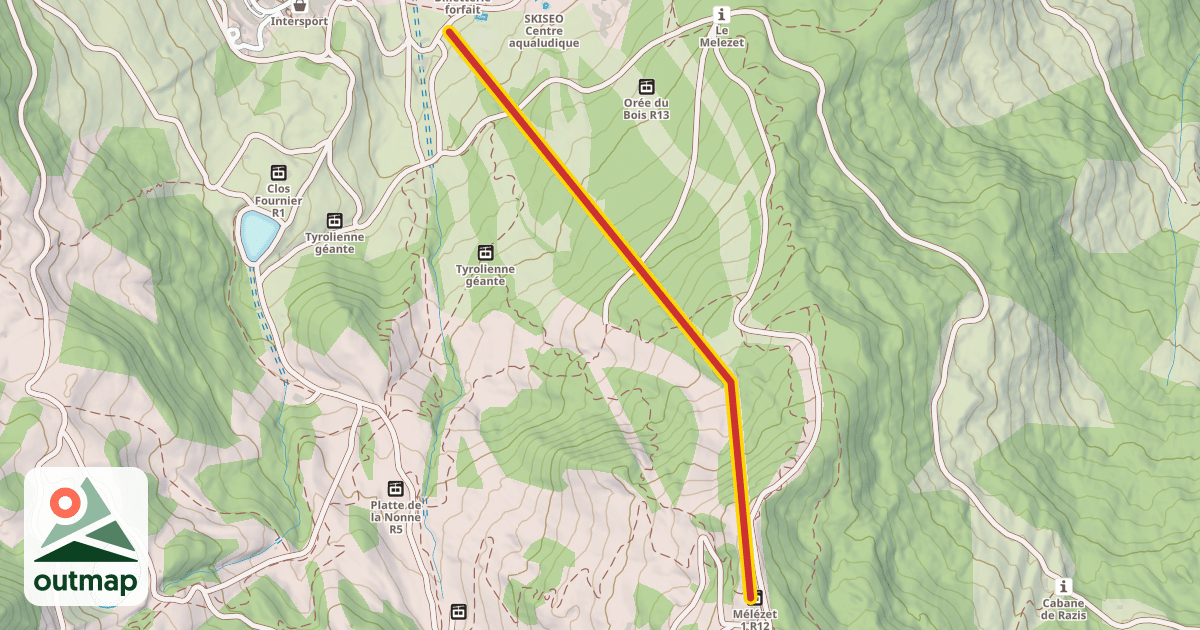 Map of Mélézet 2 R12