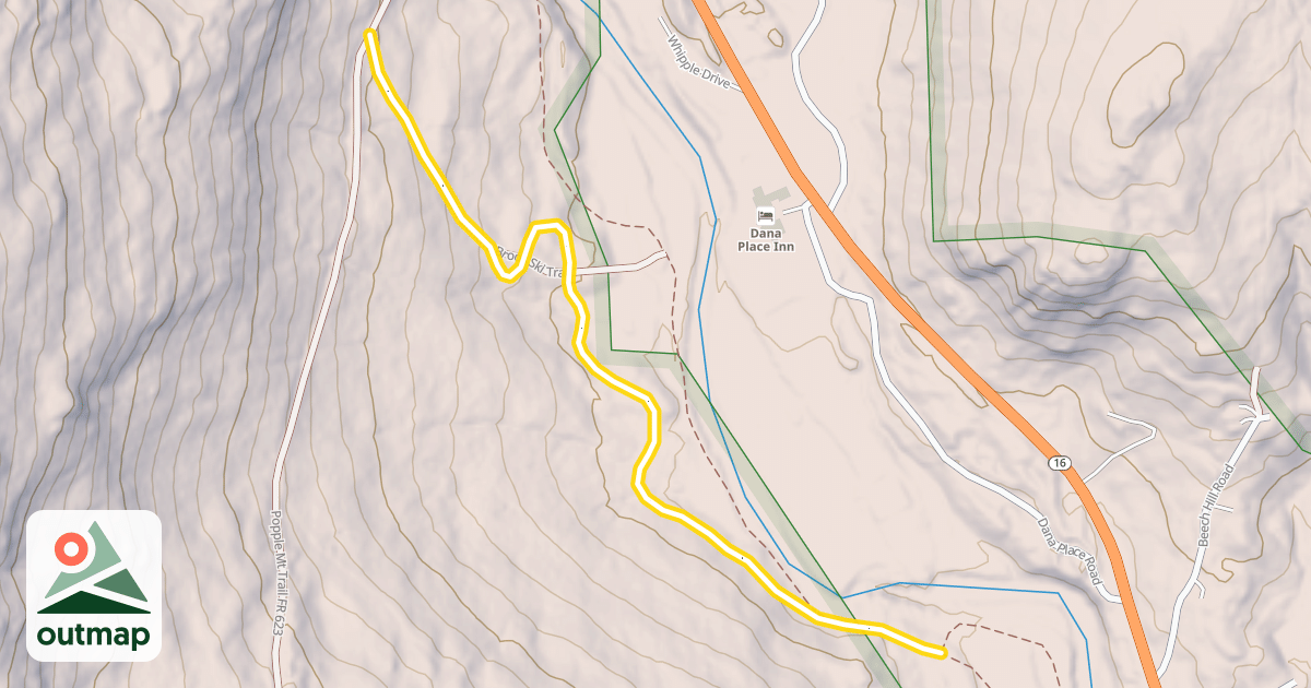 Map of 33. Kellog Trail