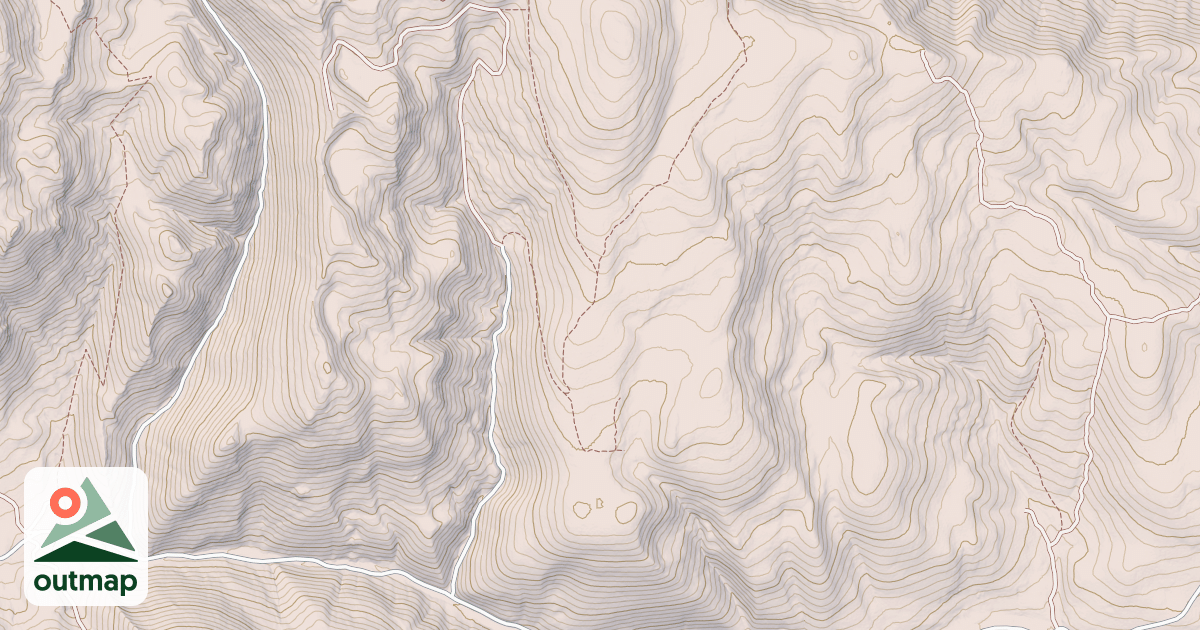 Map of MILL HOLLOW