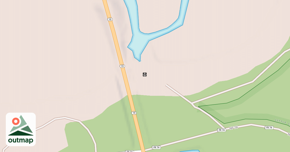 Map of JOHNSON FIELD LAUNCH