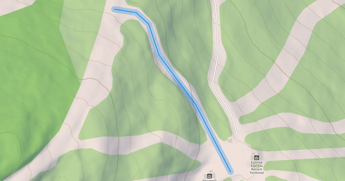 Map preview of Sun Bowl Express