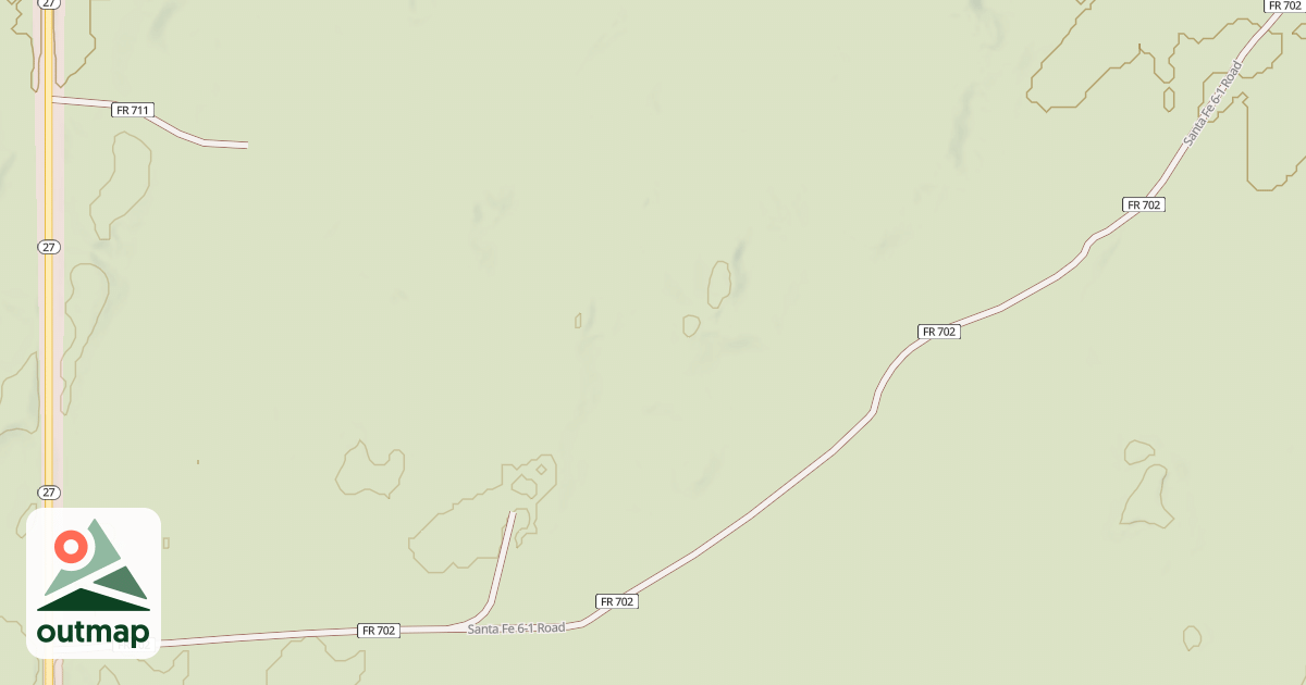 Map of SANTA FE 6-1