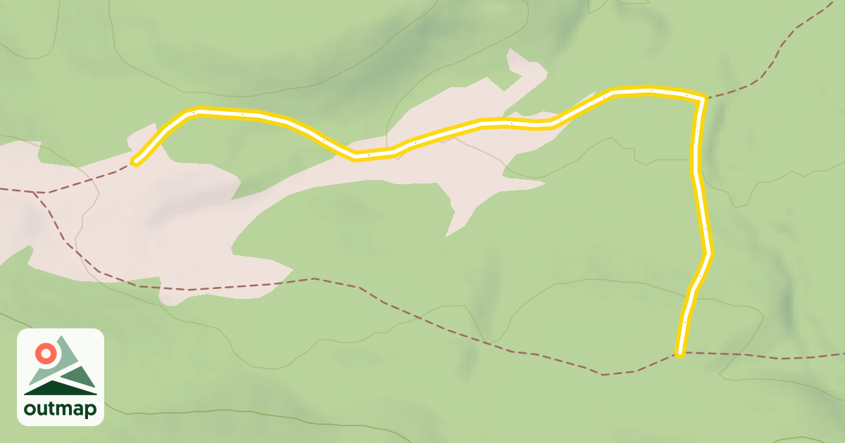Map of Lower Pasture Loop