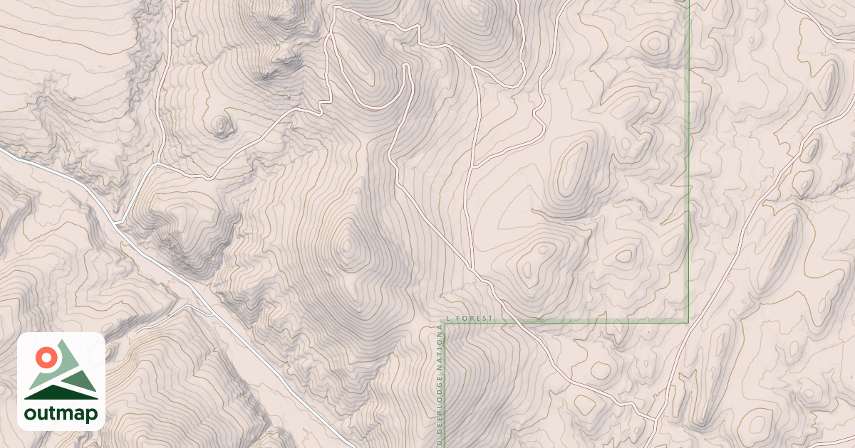 Map of BLM National GTLF Public Motorized Roads a717a6c9-13bd-4c3c-ba86-1ef11fa4b840