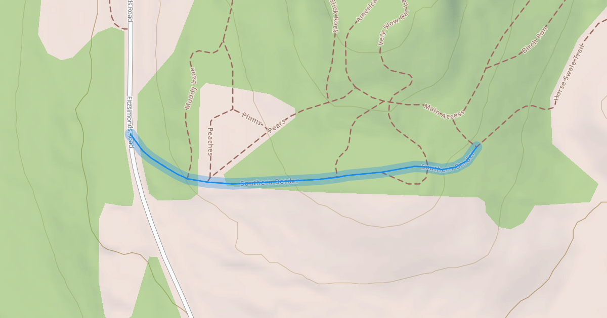 Map preview of Southern Border