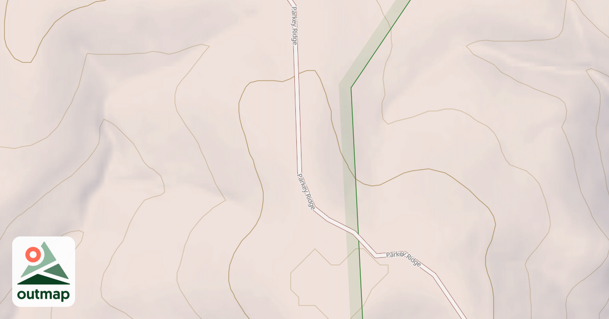 Map of PARKLEY RIDGE