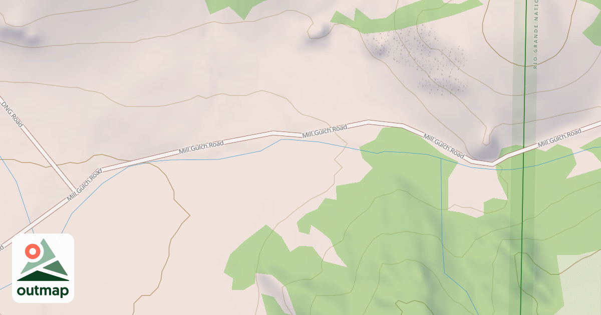 Map of BLM National GTLF Public Motorized Roads 54dbceff-aec9-41ed-ac57-86065bf45885