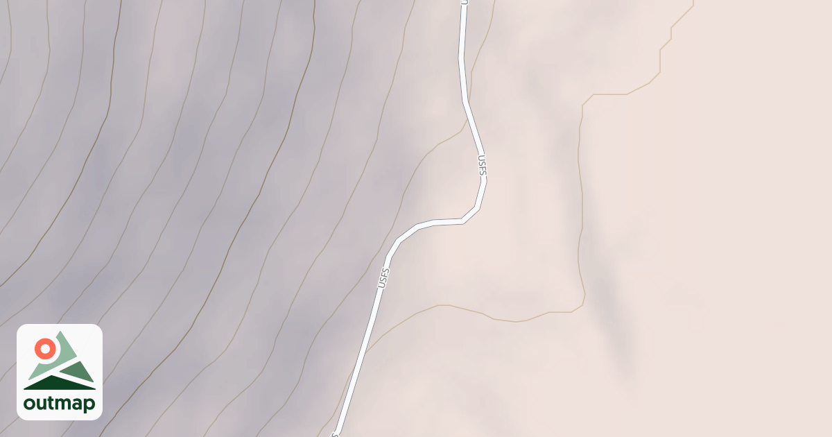 Map of Lower Cone Road