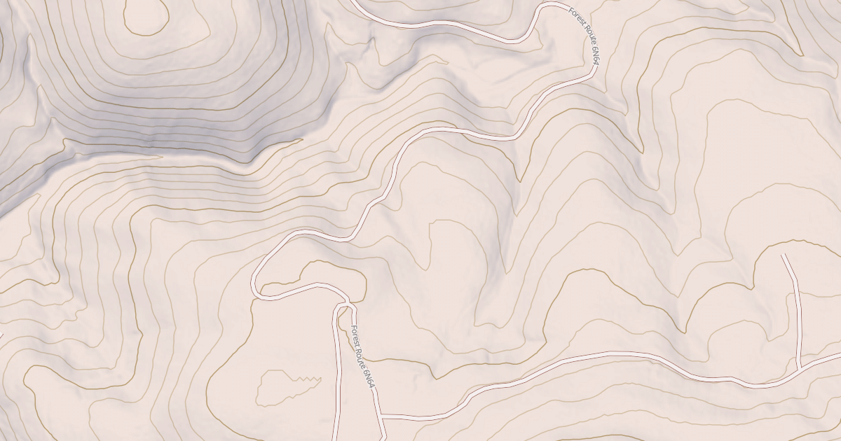 Map preview of USFS National Forest System Roads {A54CF857-2E71-43B6-898D-6284DE3C5E9A}