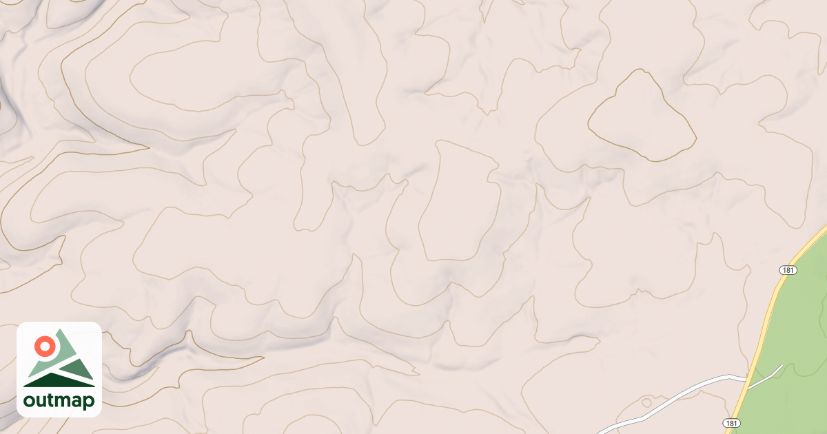 Map of UPPER GREASY CREEK