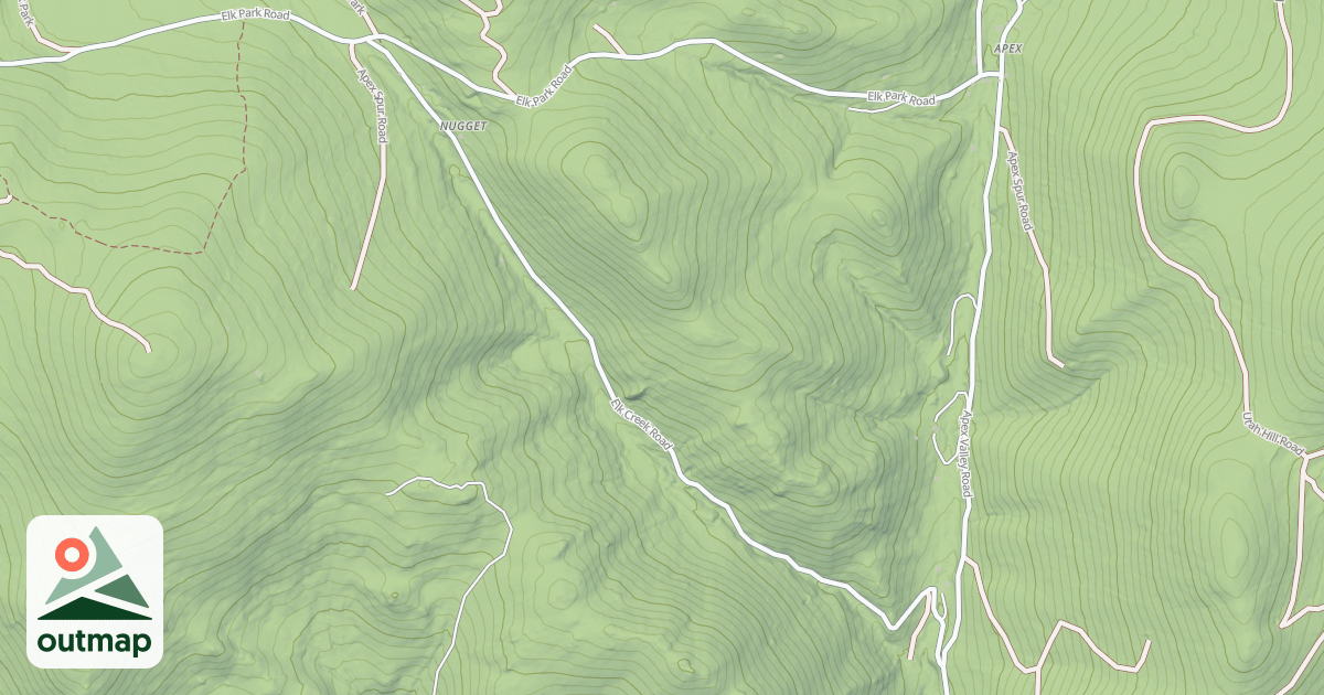 Map of ELK CREEK RD