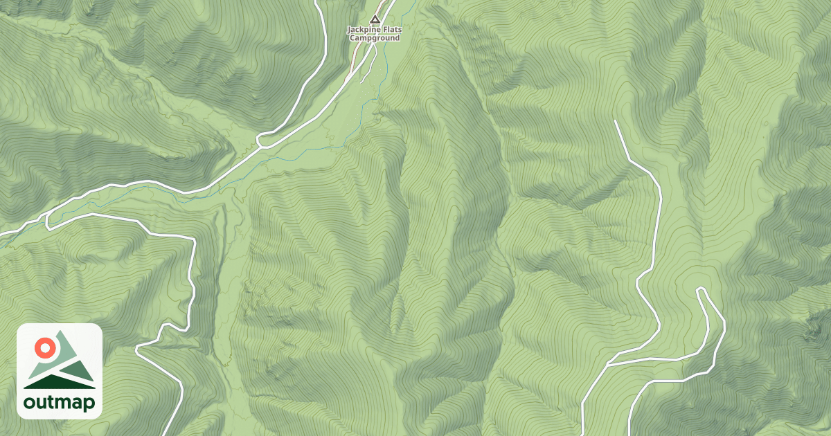 Map of Cub Creek