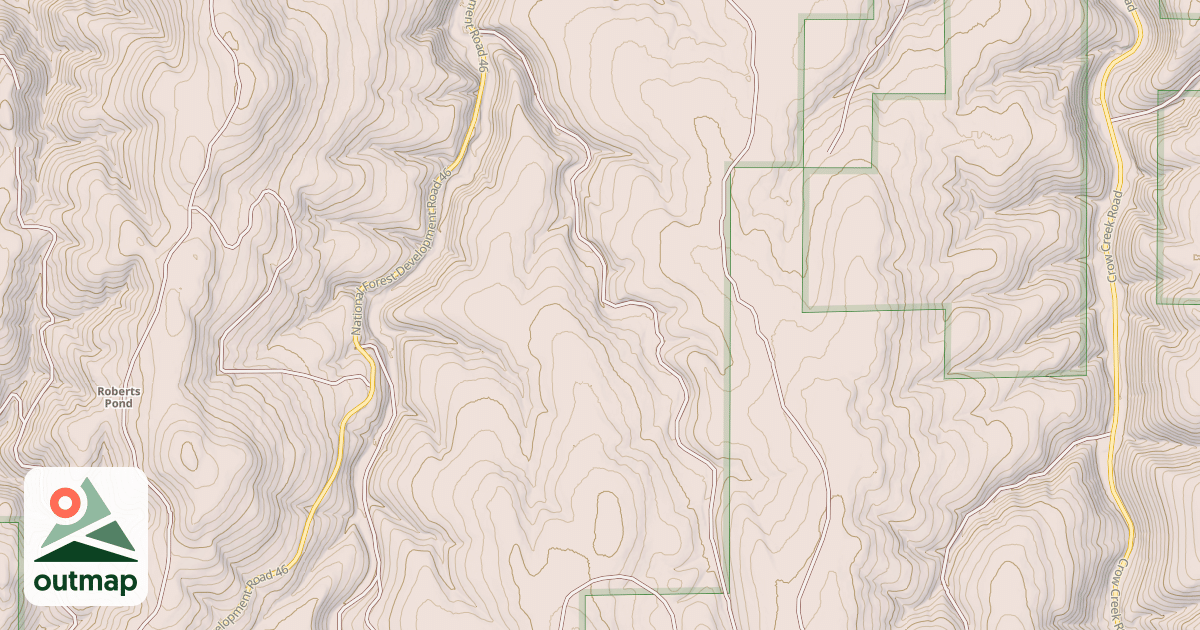 Map of GOULD GULCH