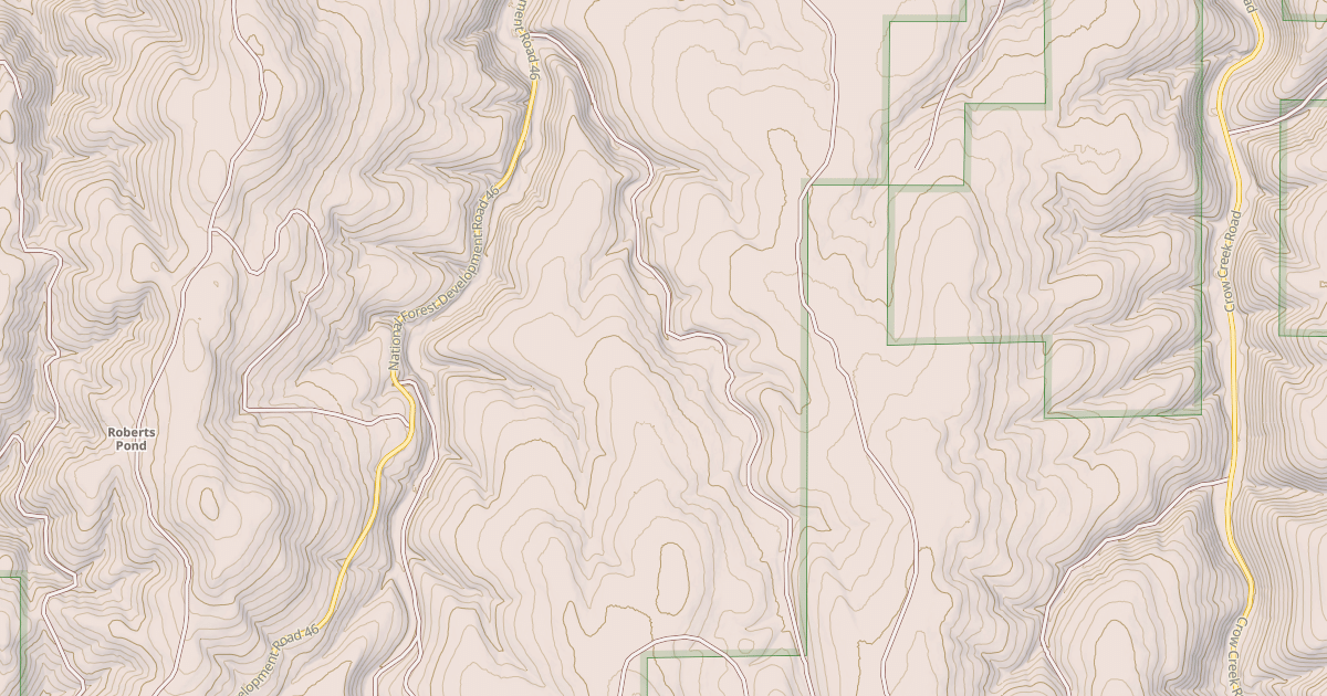 Map preview of GOULD GULCH