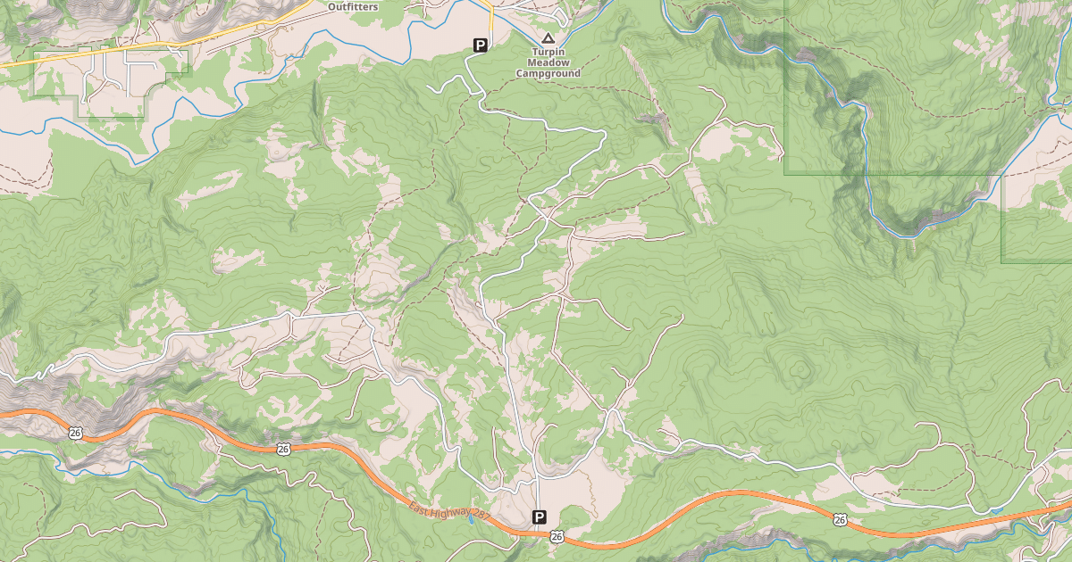 Map preview of FOURMILE MEADOW