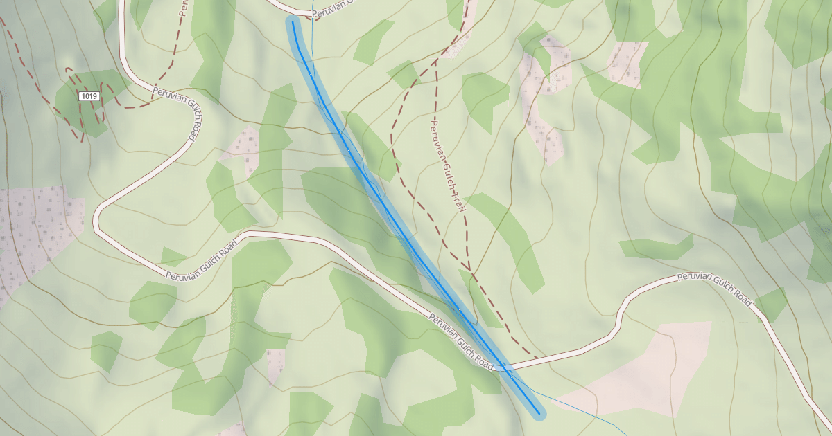 Map preview of Hot Lips Gully