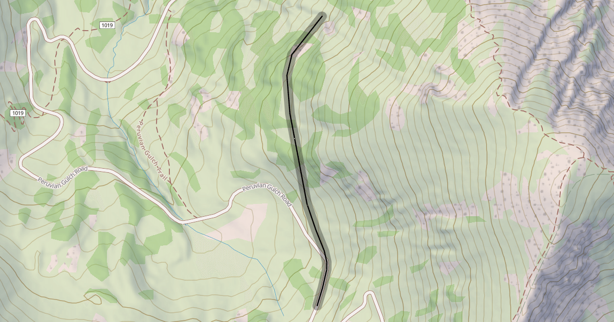 Map preview of Mid-Baldy Traverse