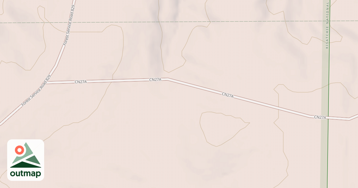 Map of USFS Motor Vehicle Use Map Roads {7C3E3A6D-FA8D-496A-925C-DA05B5C1ED36}