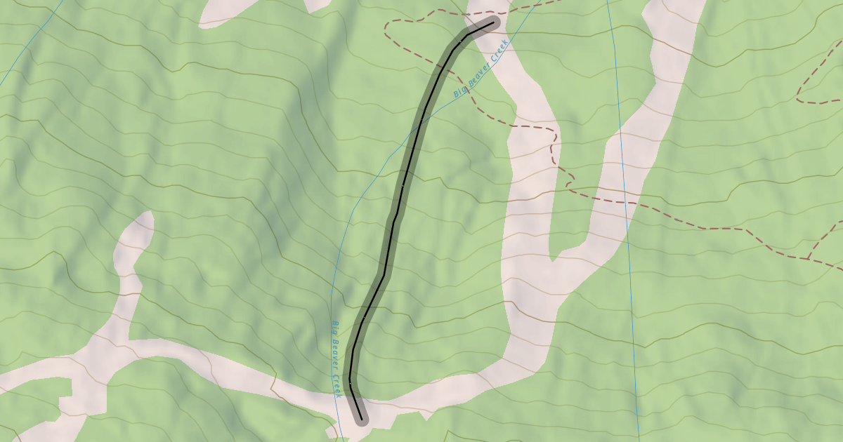 Map preview of Mudslide