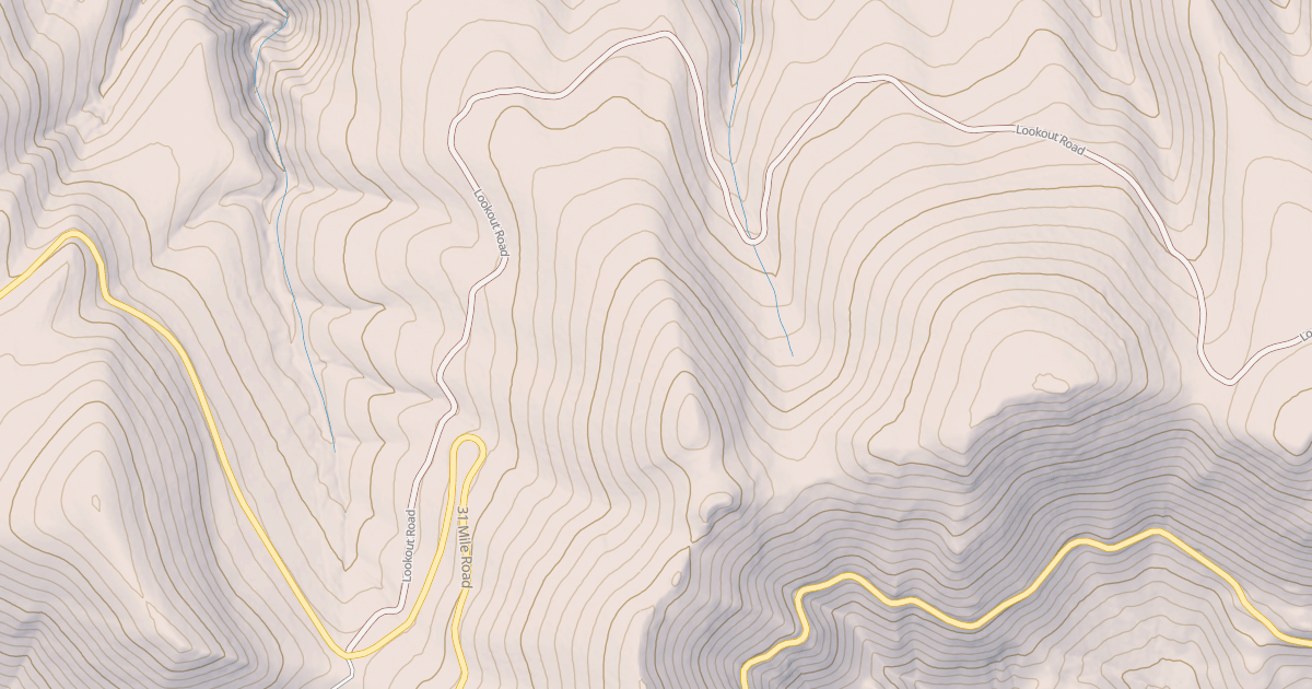 Map preview of LOOKOUT RD