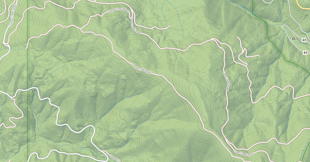 Map preview of HORSE CAVE