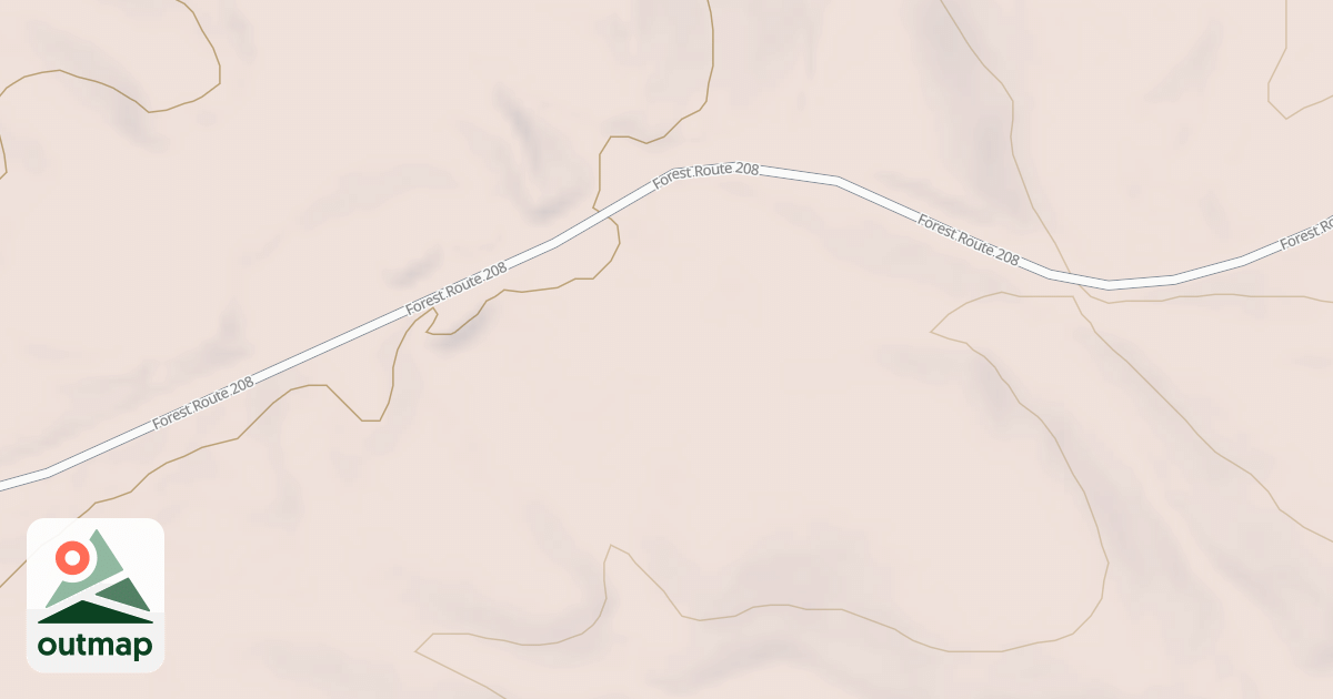 Map of USFS Motor Vehicle Use Map Roads {35030EB4-1D05-4742-AD30-62A495D57F3B}