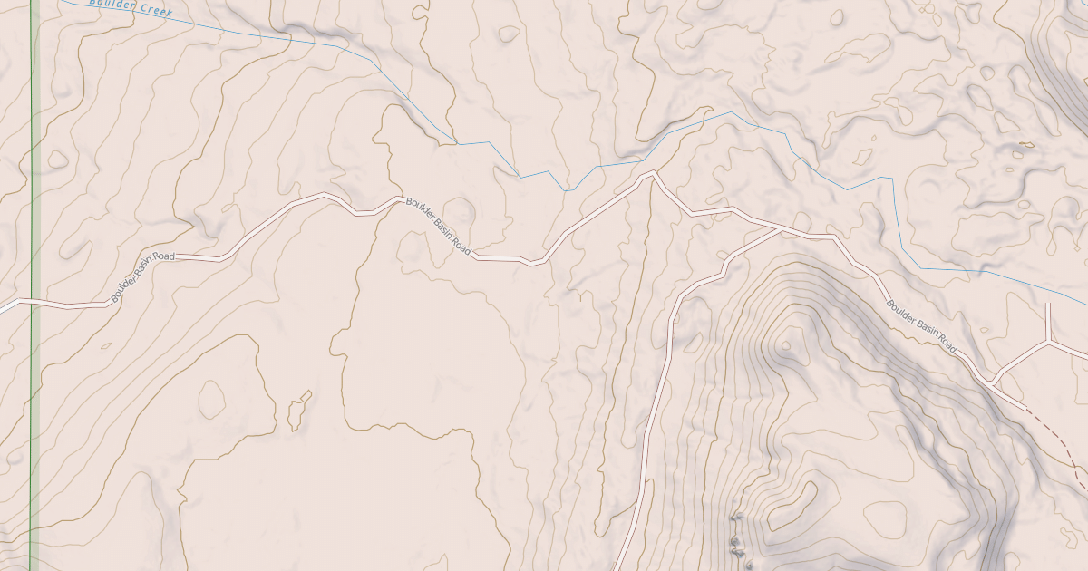 Map preview of BOULDER BASIN