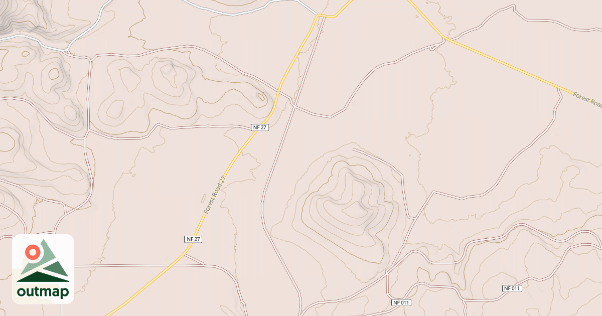 Map of B RR ROAD