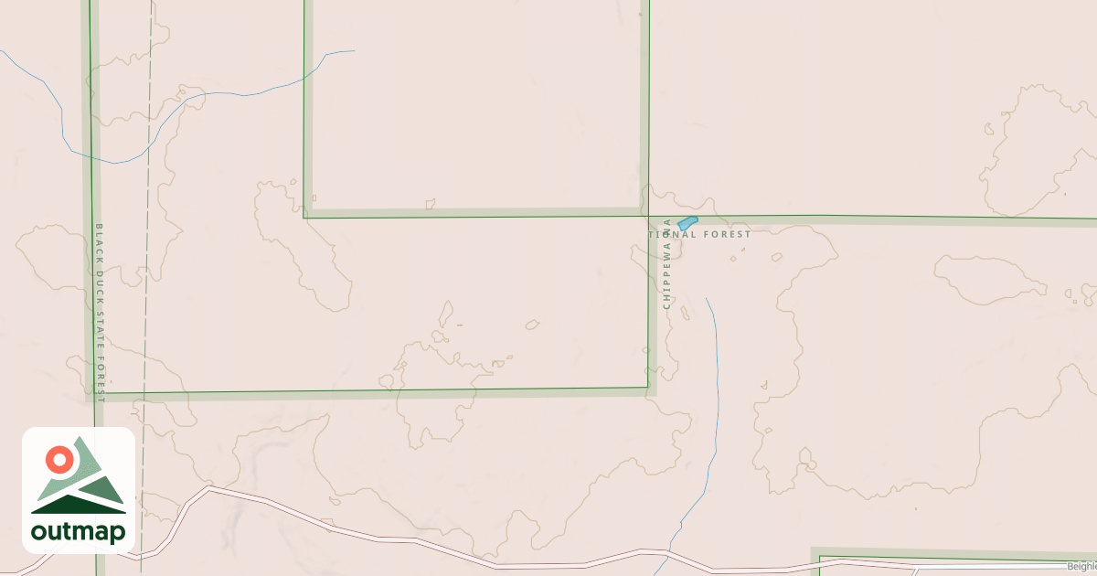 Map of EAST SKIMMERHORN CREEK SPUR D