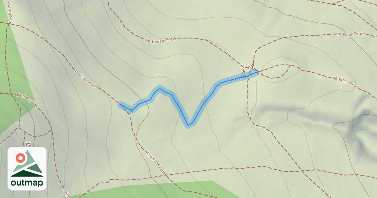Map of Quarry Trail