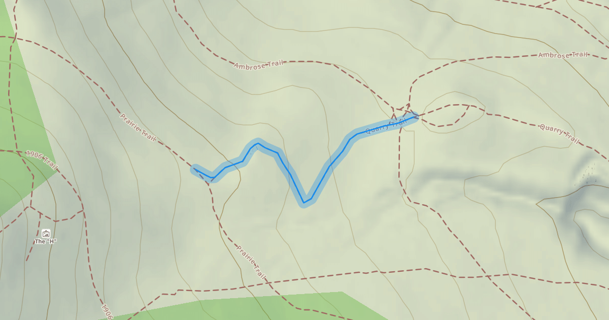 Map preview of Quarry Trail