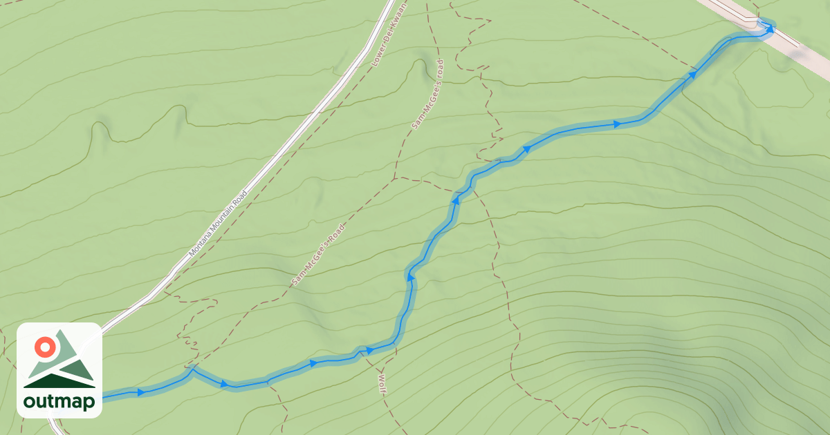 Map of Black Bear
