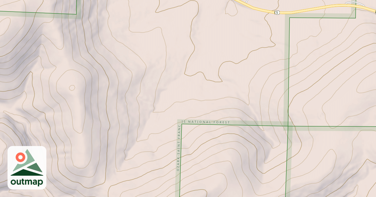 Map of USFS Motor Vehicle Use Map Roads {136958C5-17FD-4793-A1DF-5BB3C64D1BDE}