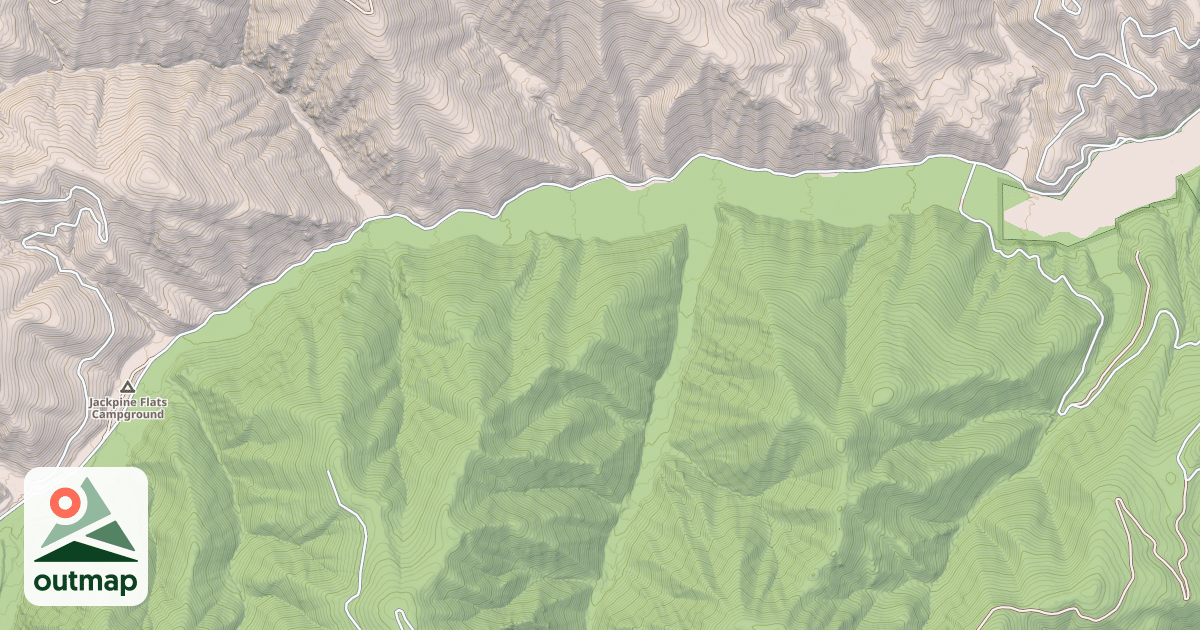 Map of BIG BEAVER CREEK ROAD