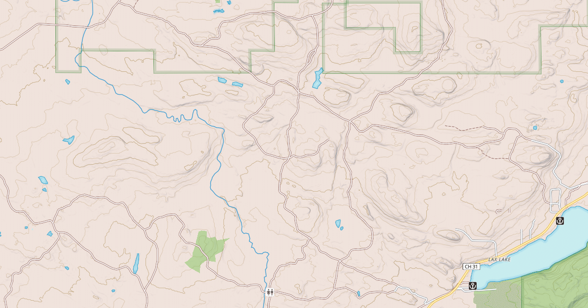 Map preview of Moose Walk Trail