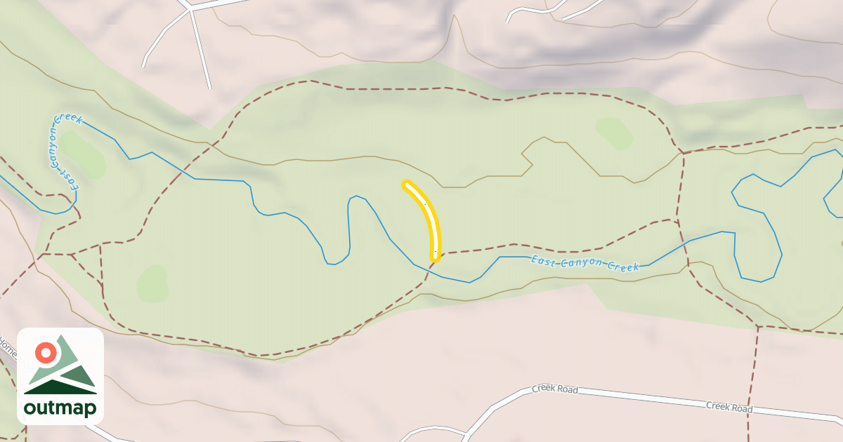 Map of Lower Track