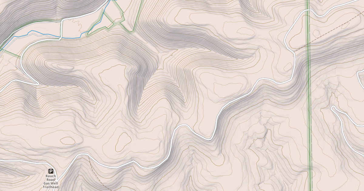 Map preview of Susquehannock State Forest Snowmobile Trails