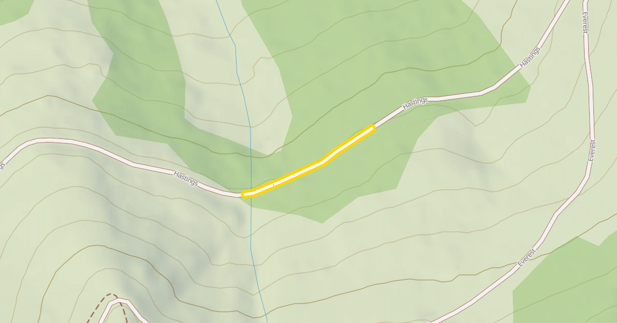 Map preview of Hastings