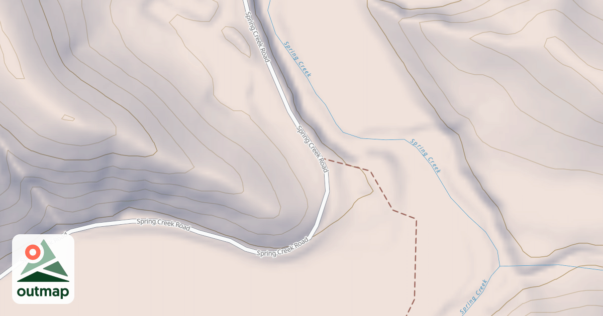 Map of SPRING CREEK SHOOTING RANGE