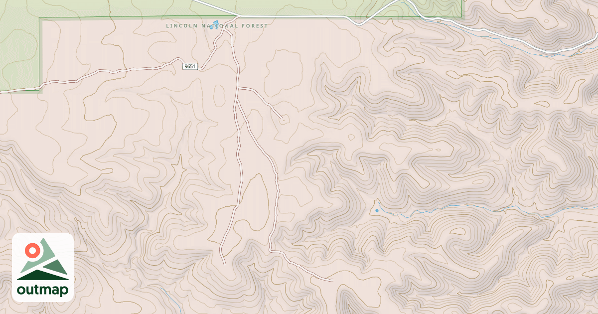 Map of USFS Motor Vehicle Use Map Roads {A1726E2E-11DC-47D2-BB96-54E6A851D6BE}