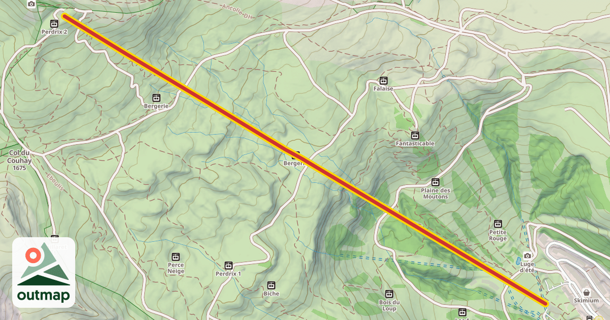 Map of Perdrix