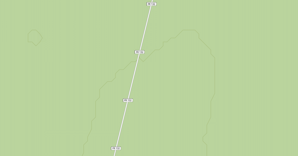 Map preview of FR 132W