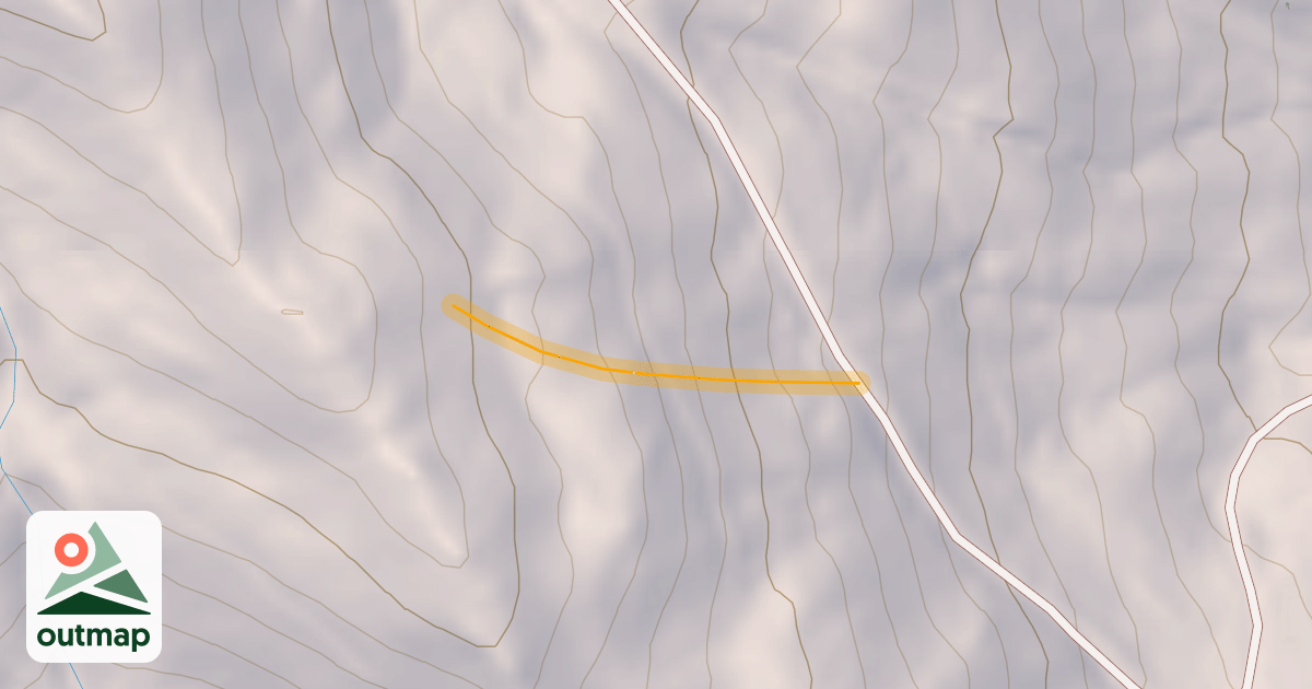 Map of Crête Hors Piste